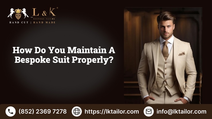 How do you maintain a bespoke suit properly?