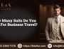 How Many Suits Do You Need for Business Travel?