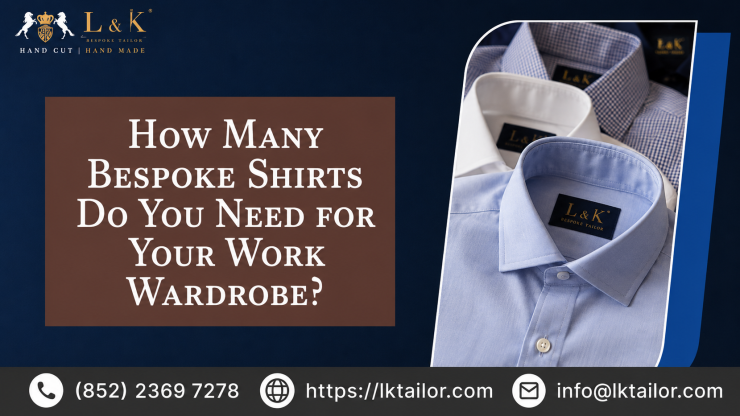 How Many Bespoke Shirts Do You Need for Your Work Wardrobe?