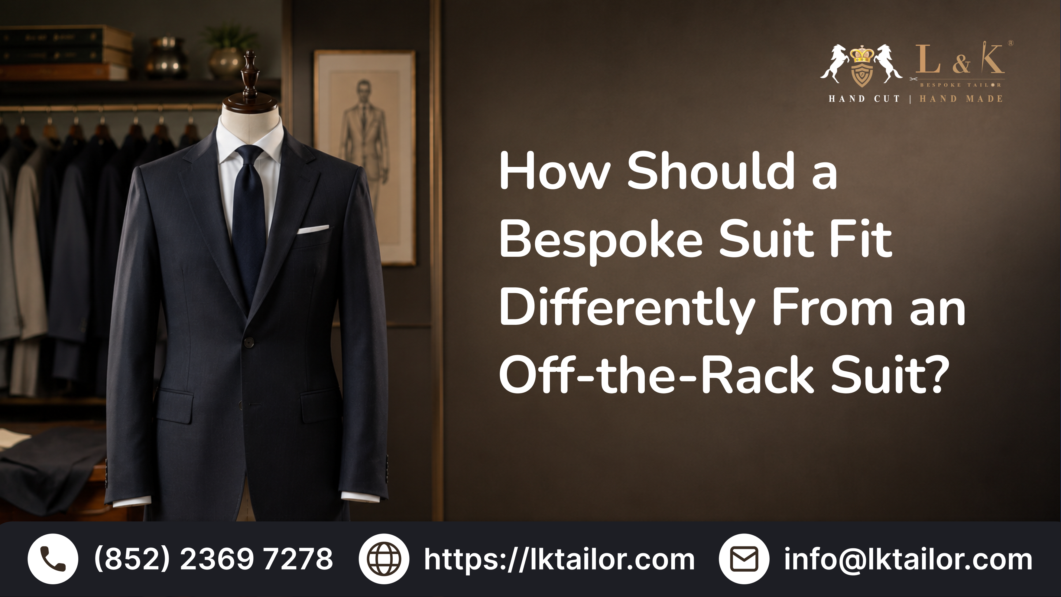 How Should a Bespoke Suit Fit Differently From an Off-the-Rack Suit?