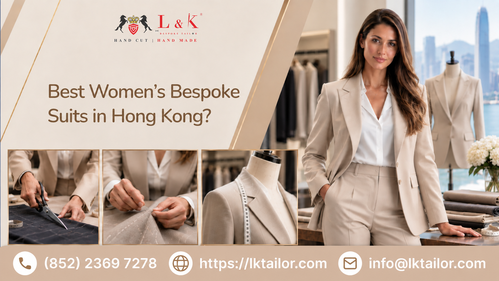 Where Can You Get the Best Women’s Bespoke Suits in Hong Kong?