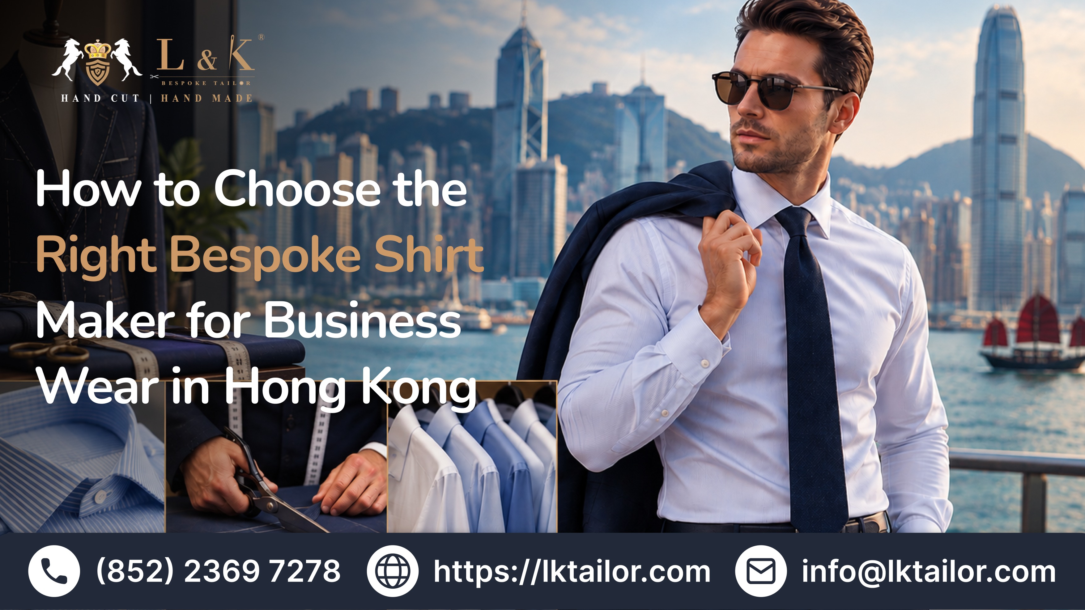 How to Choose the Right Bespoke Shirt Maker for Business Wear in Hong Kong